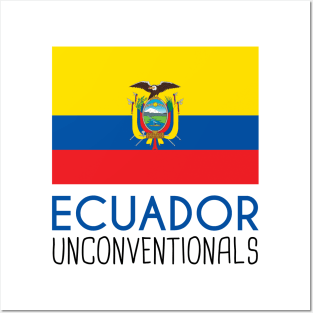 Ecuador Unconventionals (Light Bg) Posters and Art